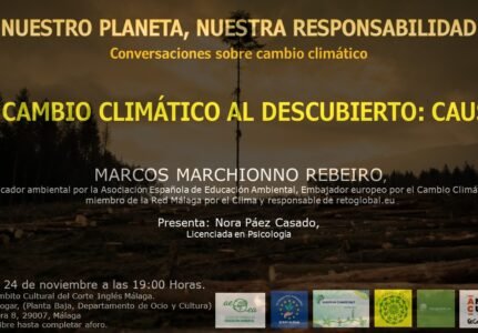 Conferencia «EL CAMBIO CLIMÁTICO AL DESCUBIERTO: CAUSAS»